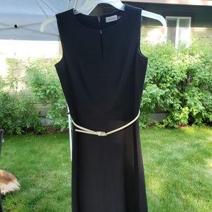 Calvin Klein black business dress size 6